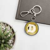 Dogecoin DOGE Crypto Keychain - lifestyle display