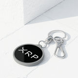 XRP Logo Acrylic Keyring - side detail