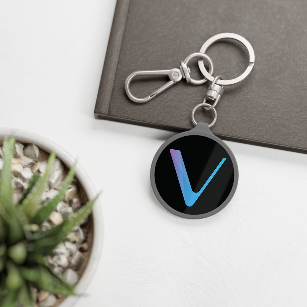 Vechain VET Crypto Keychain - lifestyle display