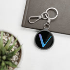 Vechain VET Crypto Keychain - lifestyle display