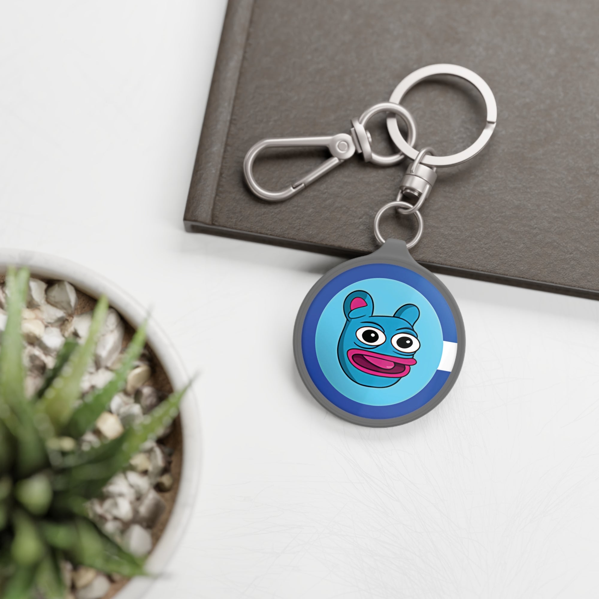 Brett Meme Coin Keychain - lifestyle display
