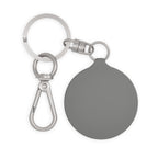 Avalanche AVAX Acrylic Keychain - back view