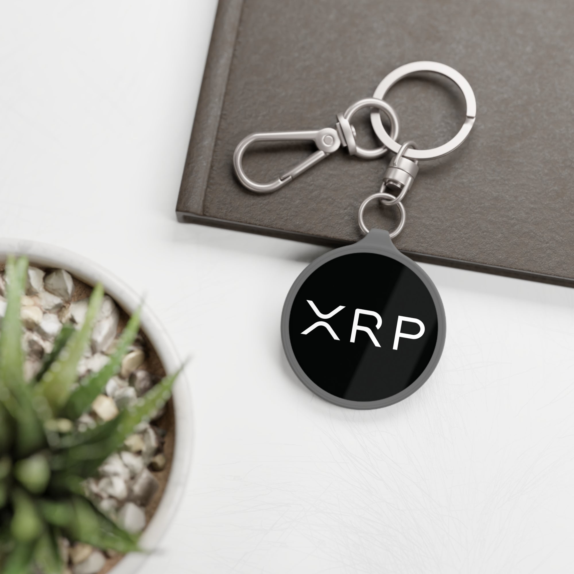 Acrylic XRP Logo Keychain