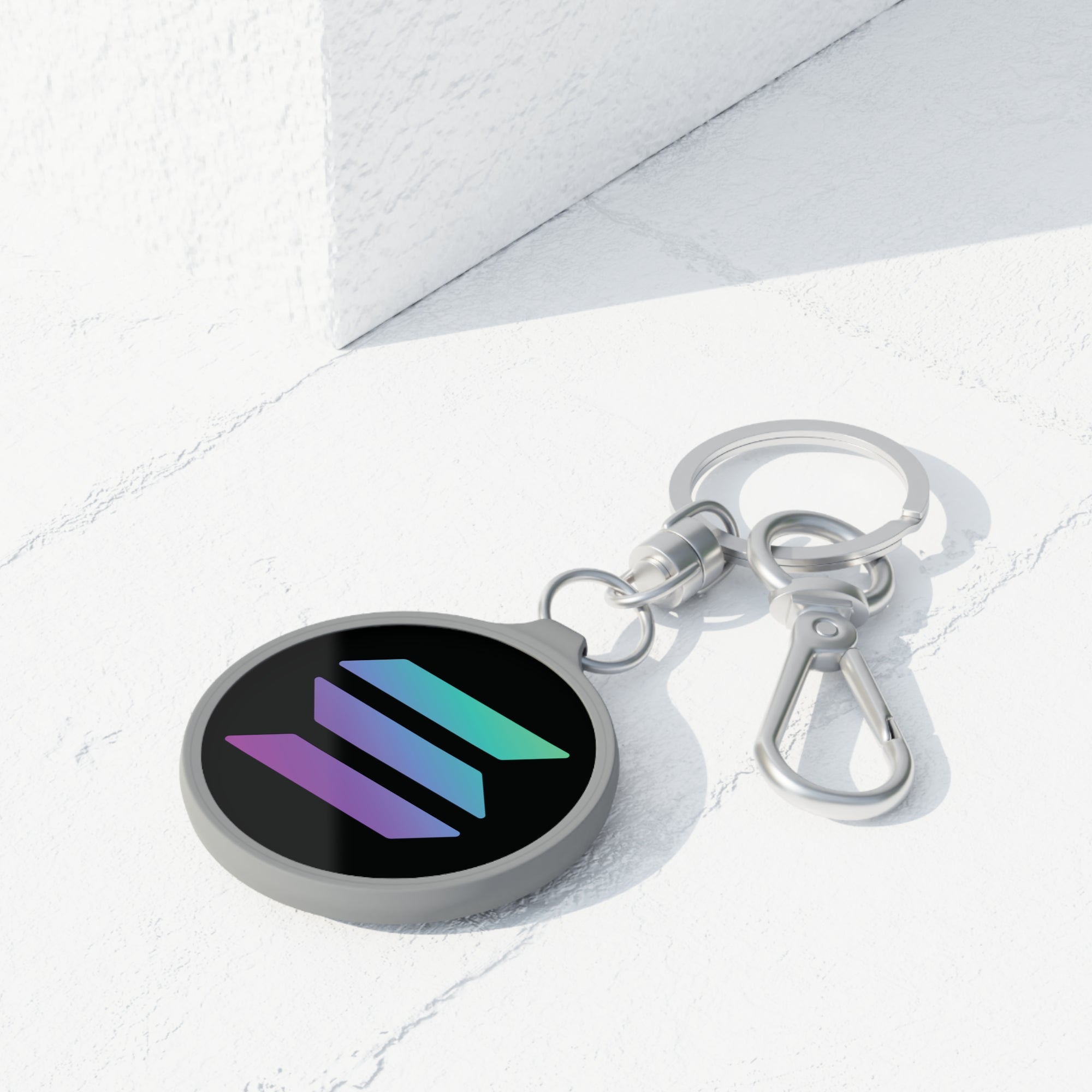 Acrylic Solana Logo Keychain