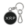 Acrylic XRP Ripple Logo Keychain - front view