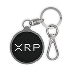 Acrylic XRP Ripple Logo Keychain - front view