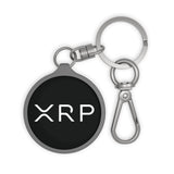 Acrylic XRP Ripple Logo Keychain - front view