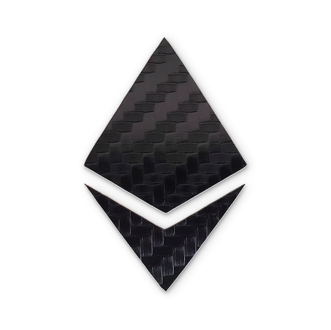 Ethereum Carbon Fibre Decal