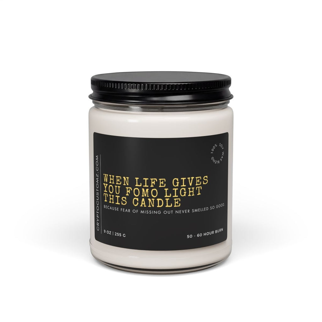 FOMO Light This Candle - side view