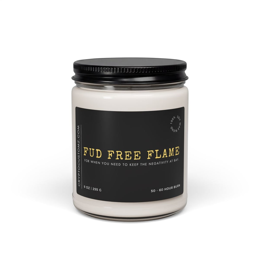 Fud Free Flame Candle - side view