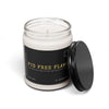Fud Free Flame Crypto Soy Candle 9oz - front label view