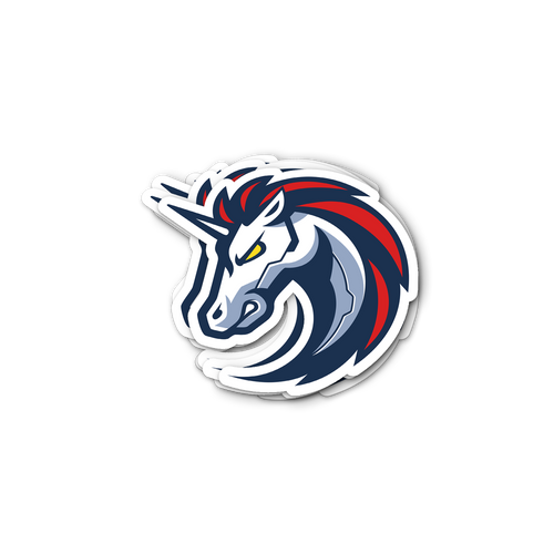 1Inch Logo Waterproof Vinyl Crypto Sticker