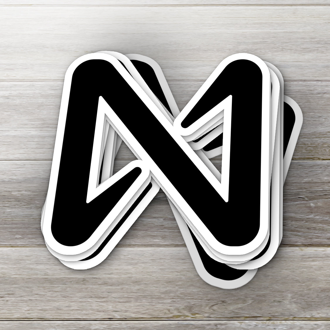 Near Logo Waterproof Vinyl Crypto Sticker