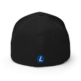 Embroidered Litecoin FlexFit Dad Hat