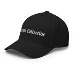 The OG Crypto Flexfit Hat - black left-front view