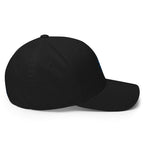 Embroidered Cardano ADA crypto hat black - right side view