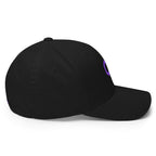 Embroidered Polygon MATIC crypto hat black - right side view