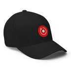 Embroidered Render FlexFit Dad Hat - black right front view