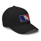 Bull Market Crypto Flexfit Hat - black right-front view