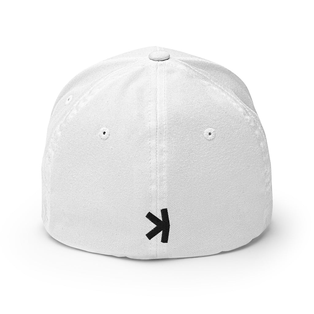 Embroidered Kaspa FlexFit Dad Hat — Design 2
