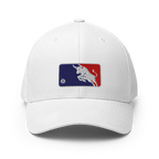 Bull Market Crypto Flexfit Hat - white front view