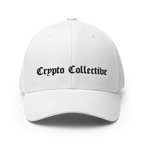The OG Crypto Flexfit Hat - white front view