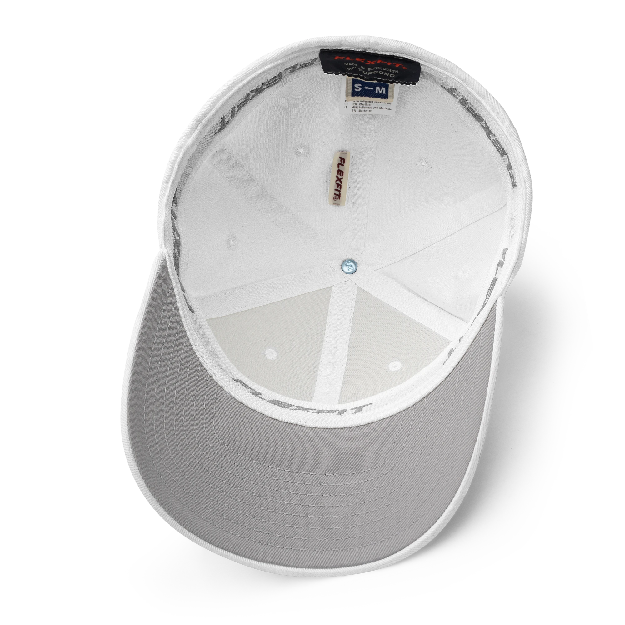 The OG Crypto Flexfit Hat - white product details