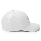 Embroidered Cardano ADA hat black - right side view