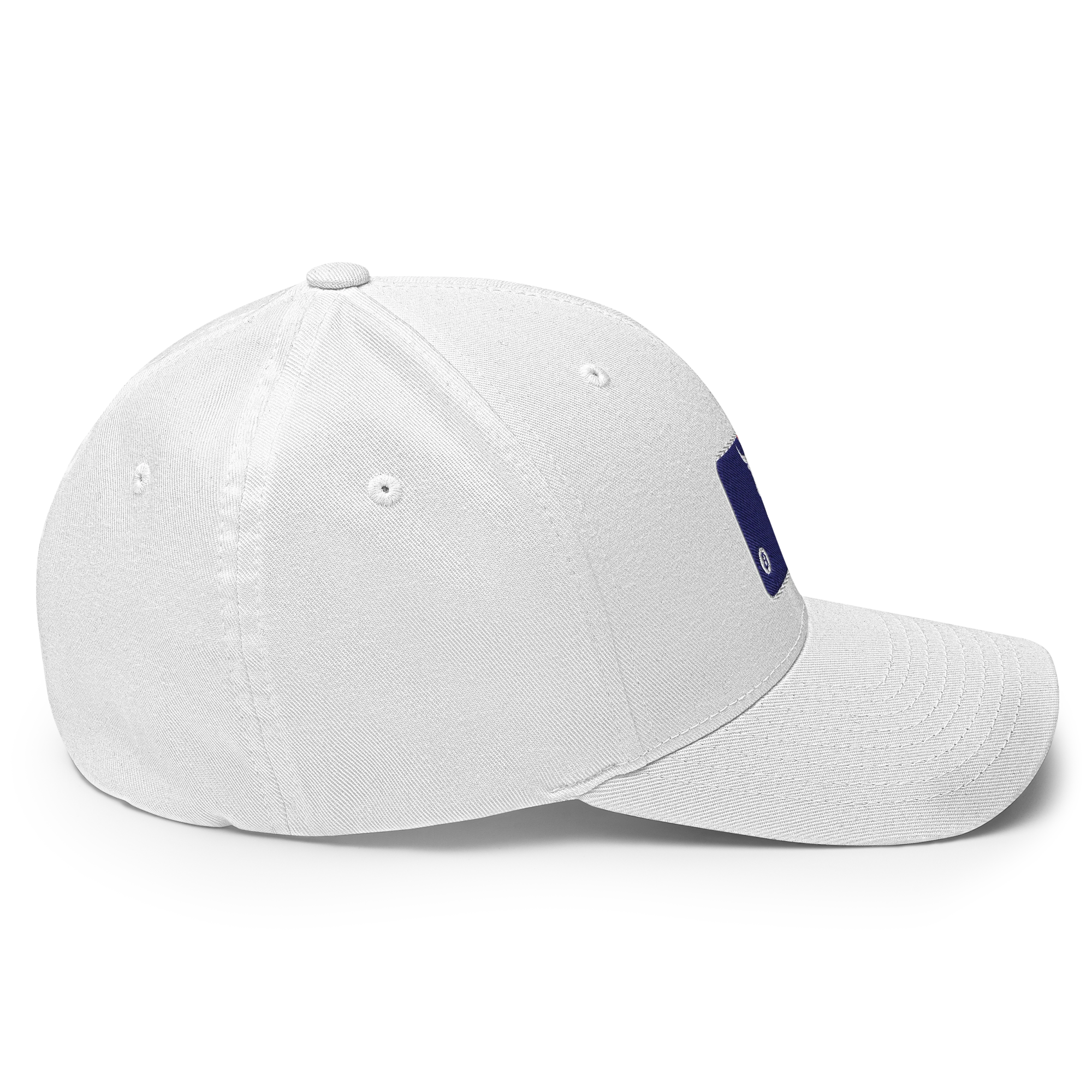 Bull Market Crypto Flexfit Hat - white right-side view