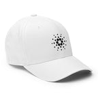 Embroidered Cardano FlexFit Hat Design 3 - black right front ADA