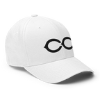 The Monogram Crypto Flexfit Hat - white right-front view