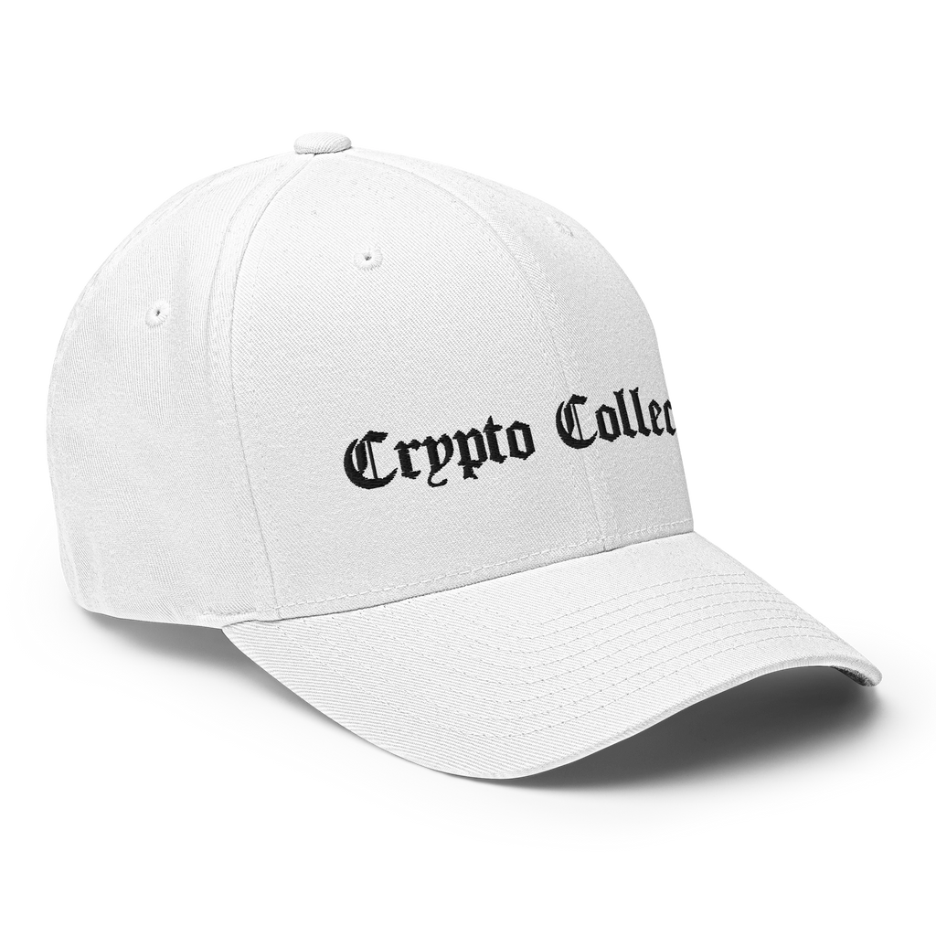 The OG Crypto Flexfit Hat - white right-front view