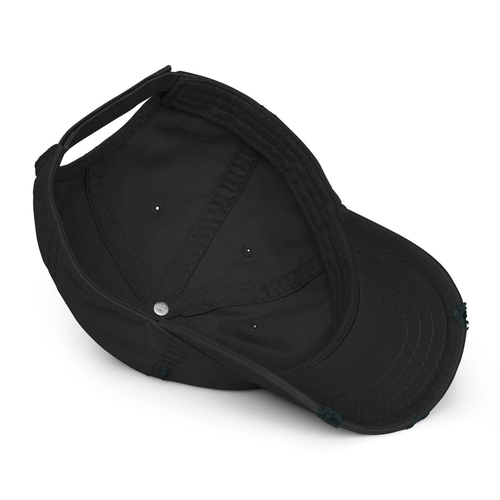 Embroidered XRP "X" Distressed Dad Hat