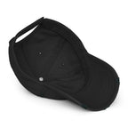 Embroidered Ethereum Distressed Dad Hat
