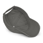 Embroidered Bitcoin Distressed Dad Hat