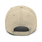 Embroidered Ethereum Distressed Dad Hat