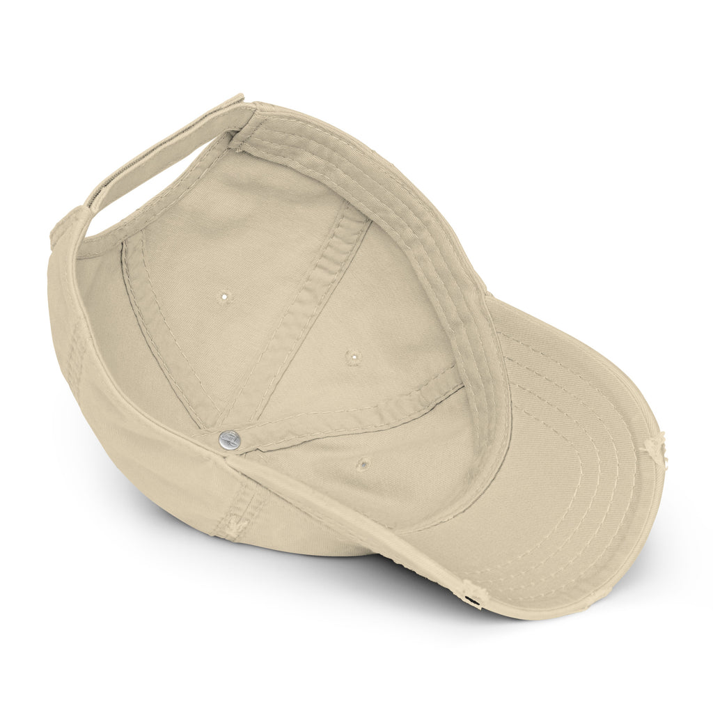 Embroidered XRP Distressed Dad Hat
