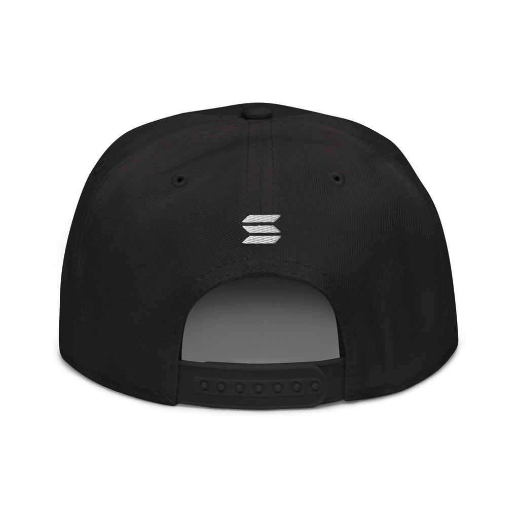 Embroidered Solana Snapback Hat
