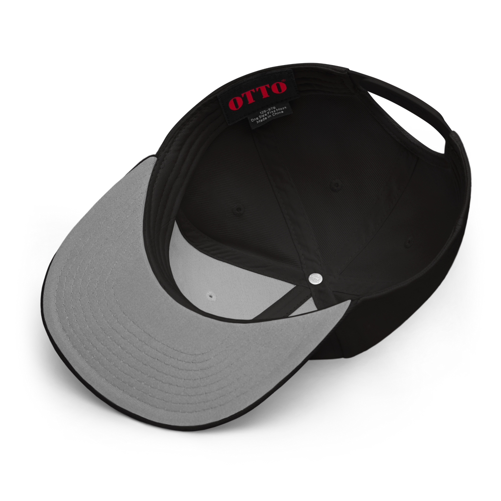 Embroidered Bitcoin Snapback Hat