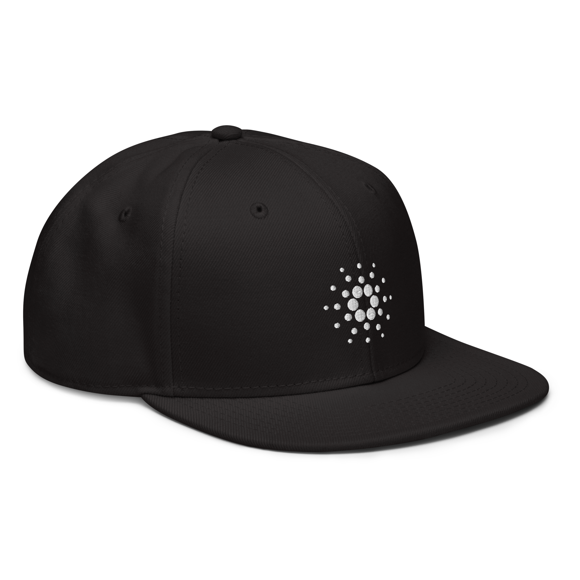Embroidered Cardano Snapback Hat