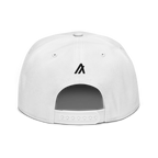 Embroidered Algorand Snapback Hat - white back view