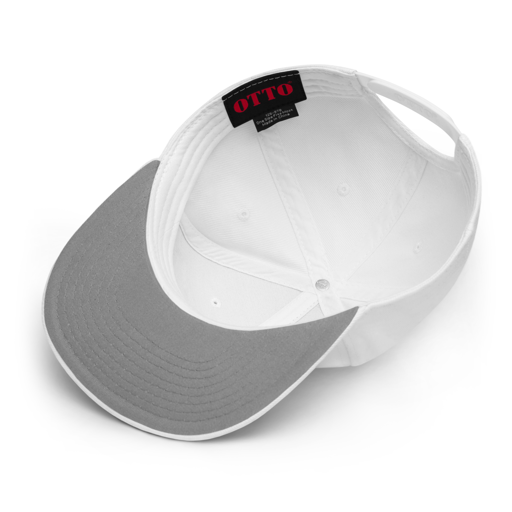 Embroidered Bitcoin Snapback Hat