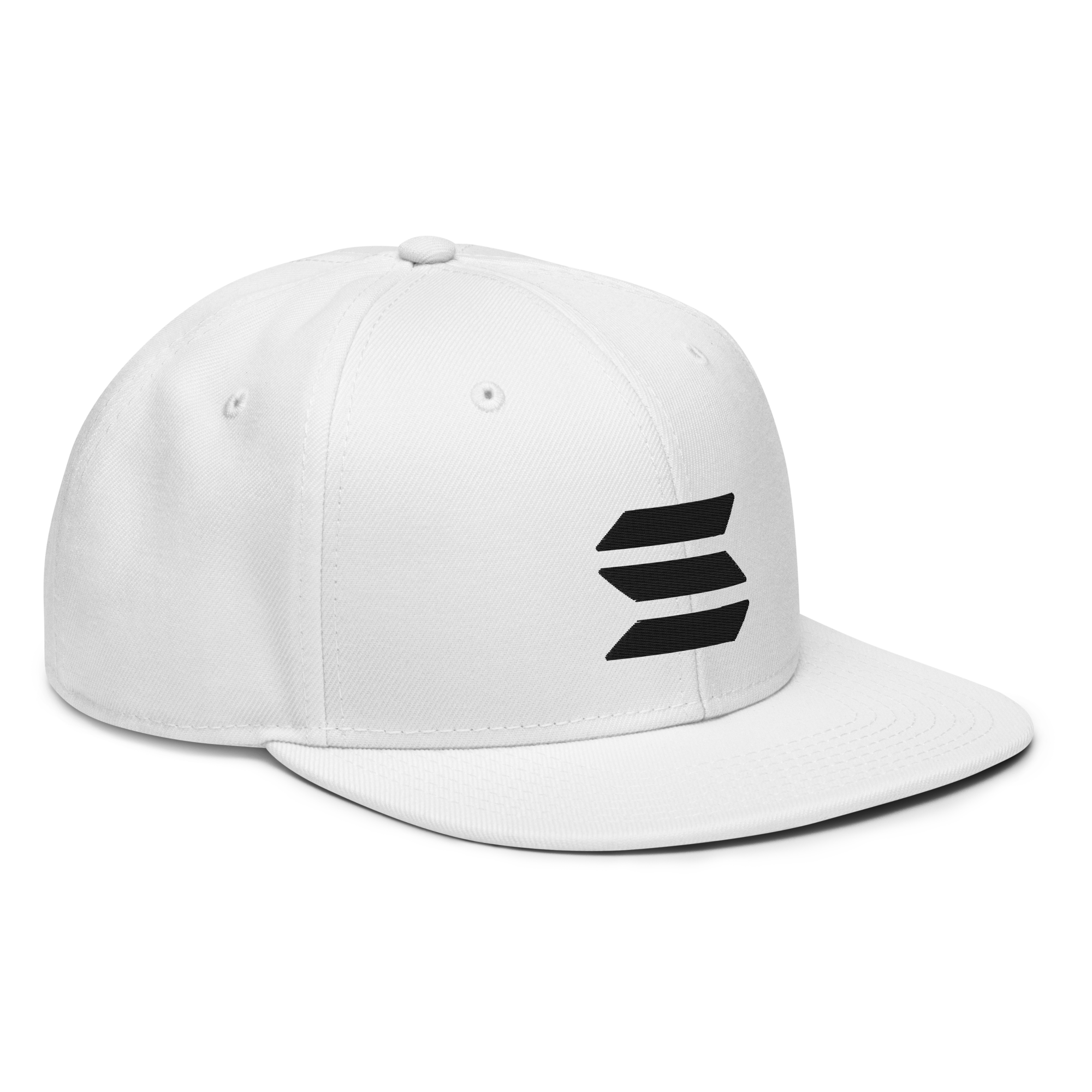 Embroidered Solana Snapback Hat