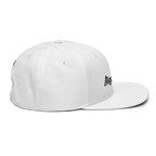 Embroidered Algorand ALGO crypto snapback white - right side view