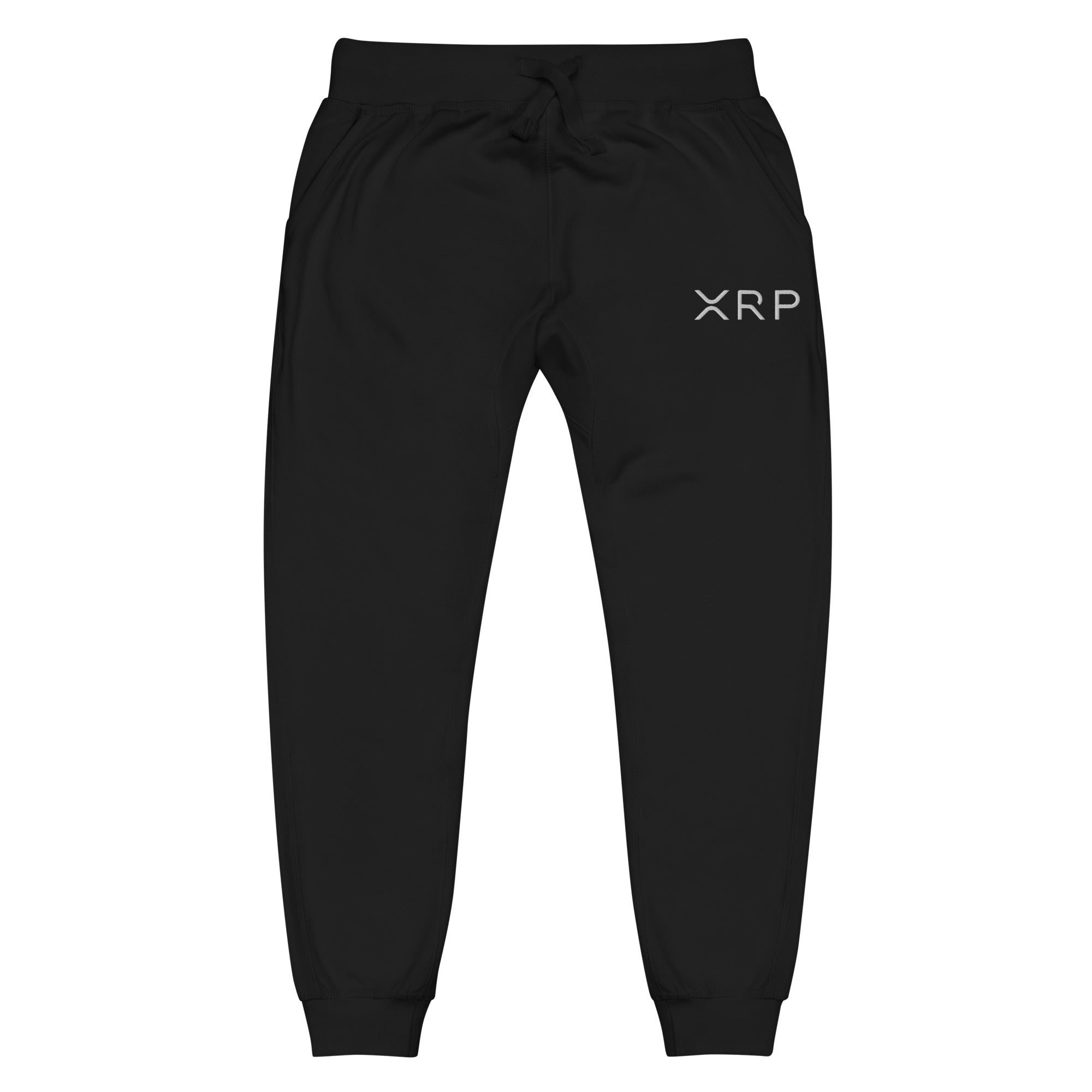 Embriodered XRP Unisex Fleece Jogger Sweatpants