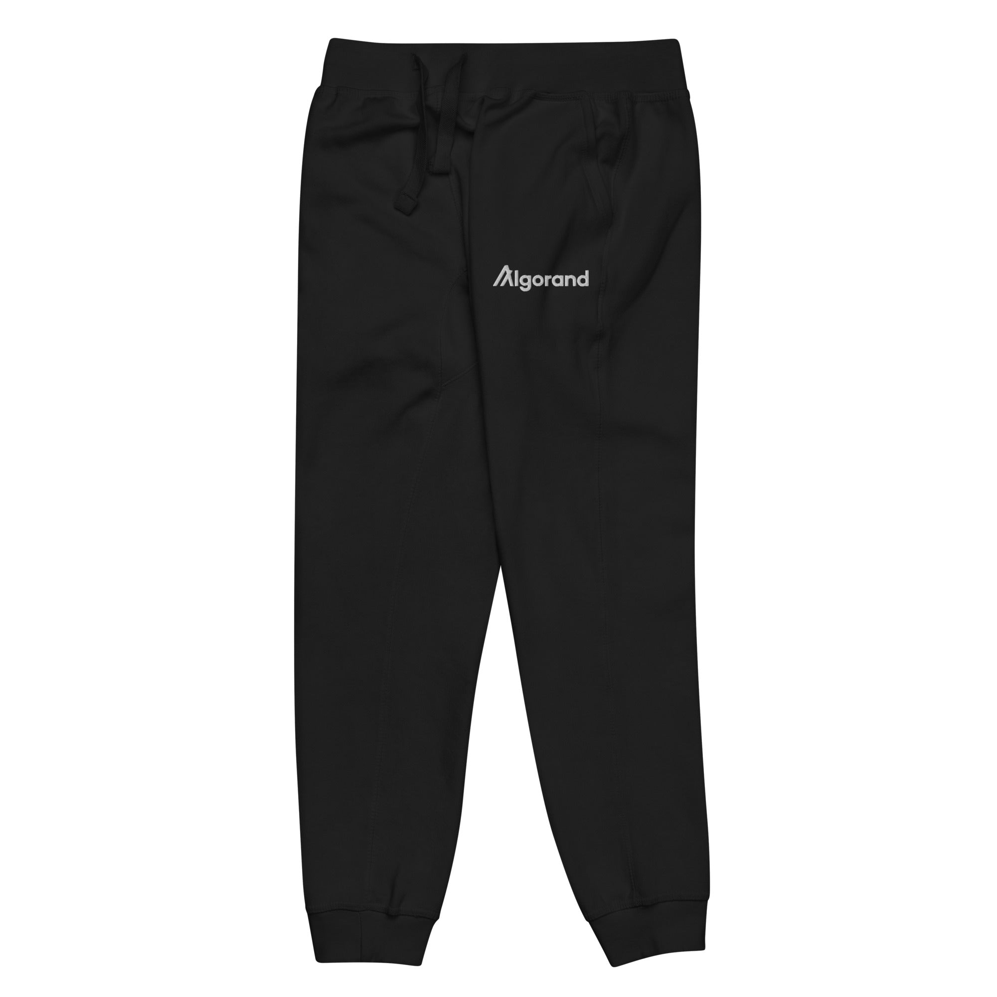 Embroidered Algorand Unisex Fleece Jogger Sweatpants