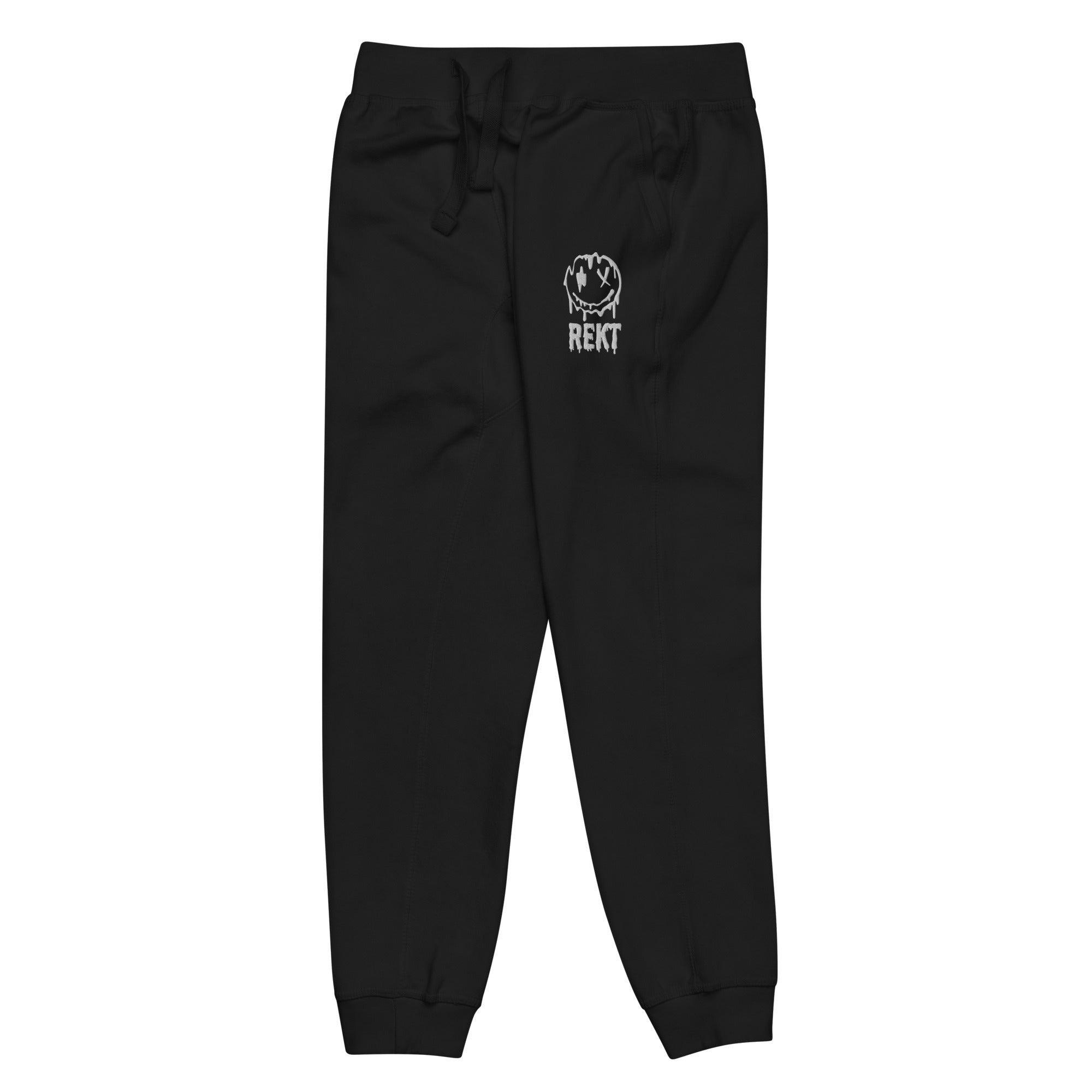 Embroidered "REKT" Unisex Fleece Jogger Sweatpants