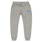 Sui SUI Embroidered Sweatpants - carbon grey front view
