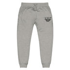 XRP Army Embroidered Sweatpants - carbon grey front view