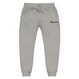 Algorand ALGO Embroidered Sweatpants - carbon grey front view